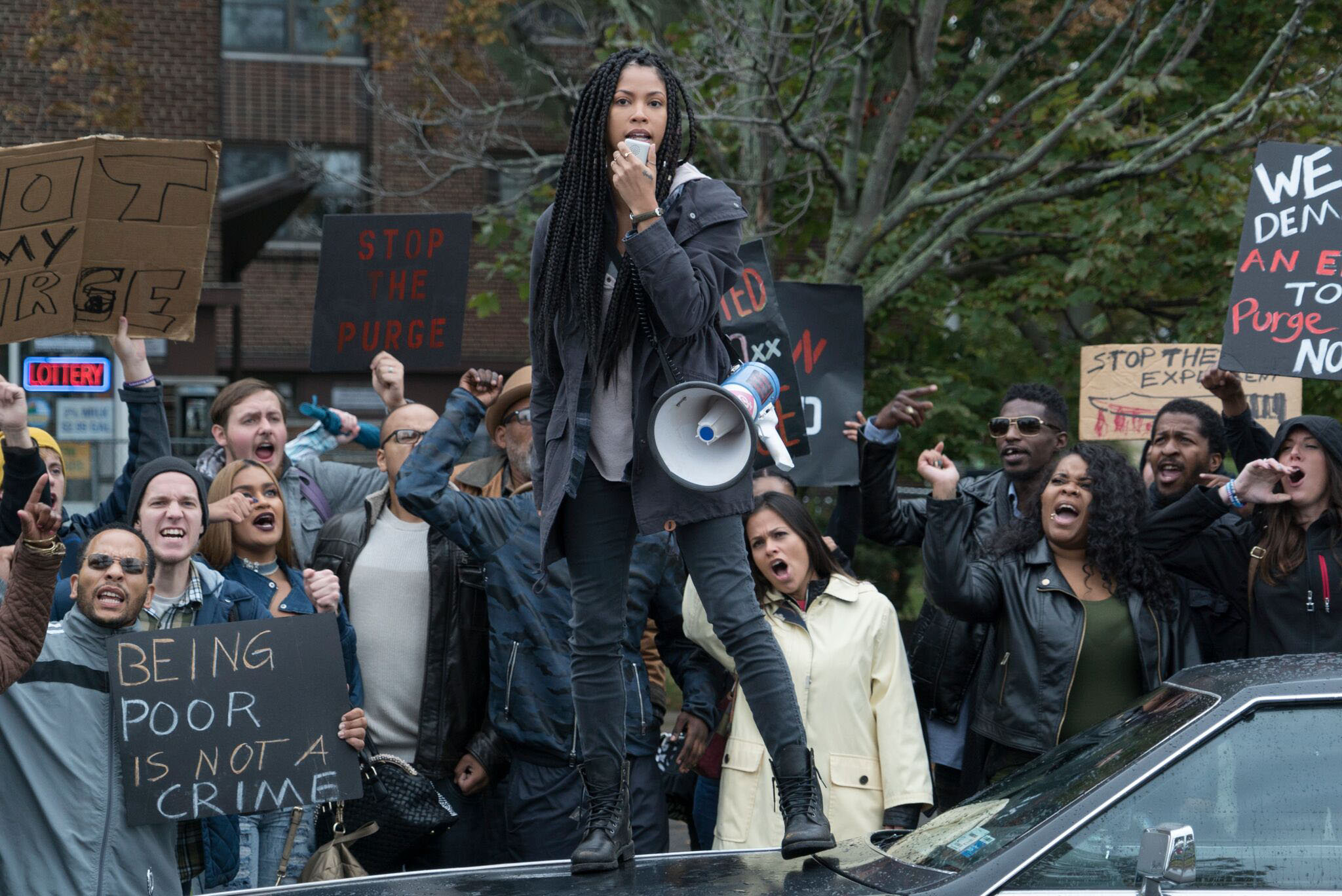 ‘The First Purge’ Review A Blaxploitation Take on TrumpEra Fears