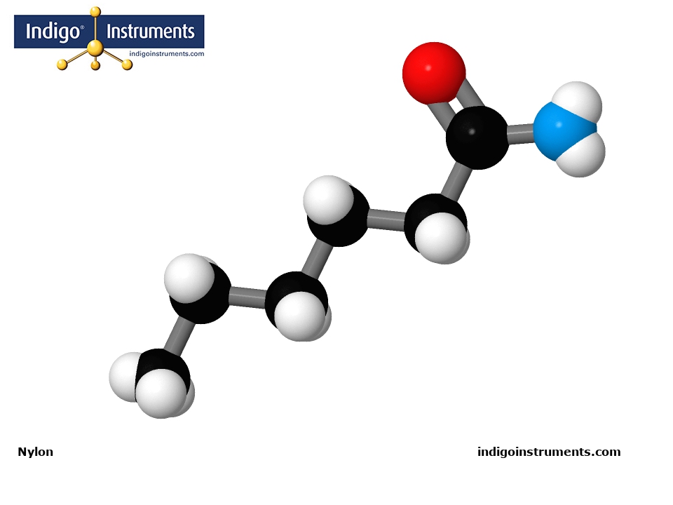 Nylon Molecule Structure made with Model Parts from Indigo Instruments