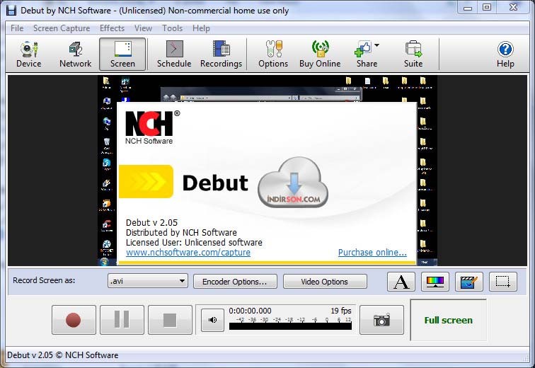 Debut Video Capture Software indir Ekran Video Çekme
