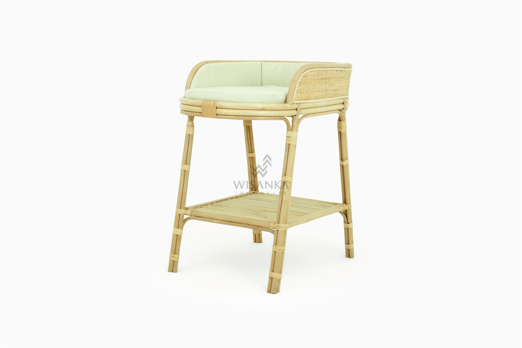 Mulan rattan baby change table Indonesia kids baby furniture