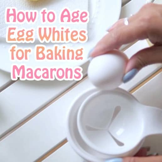 How to Age Egg Whites for Baking Macarons
