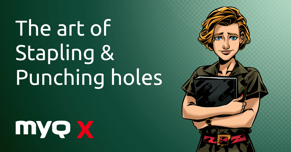 Managing the Fine Art of Stapling and Punching Holes at the Printer