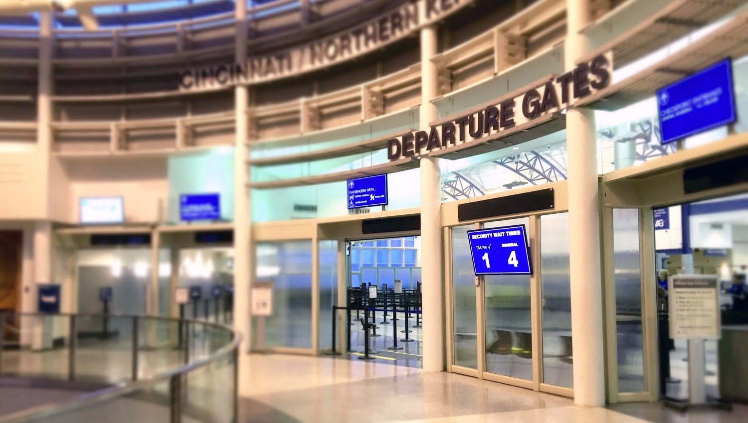 Cincinnati Airport's Use of Technology Helps TSA Staffing Meet Growing