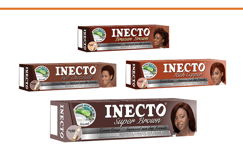 Black Hair dye INECTO Colours African Hair Colour INECTO