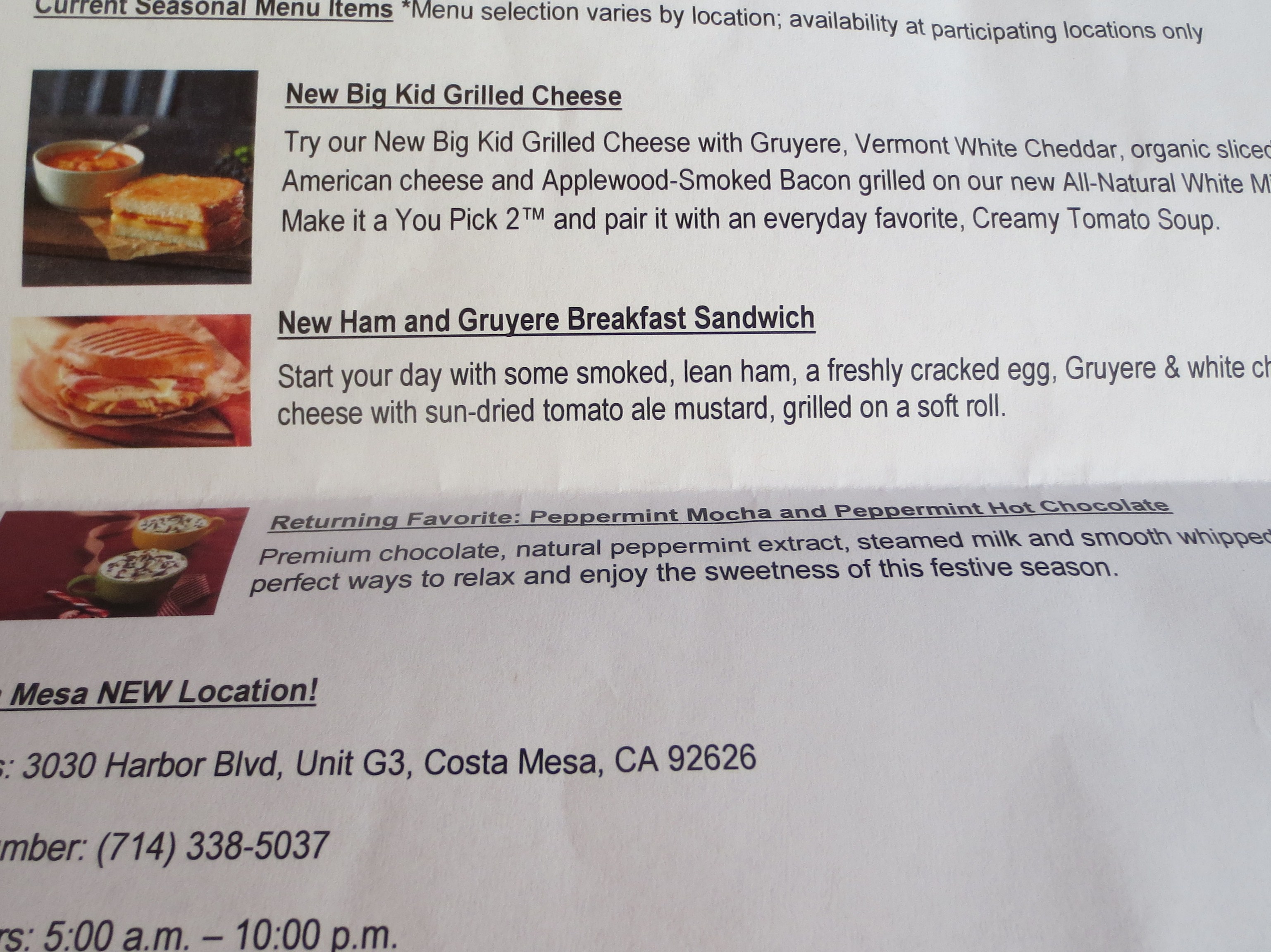 Nibbles of Tidbits, a Food BlogBig Kid Grilled Cheese Sandwich At The New Panera Bread