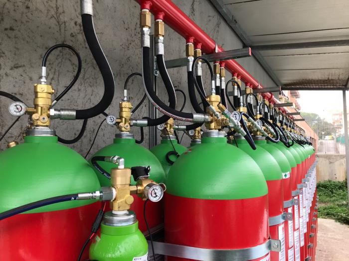 Inert gas fire suppression systems Gielle Industries