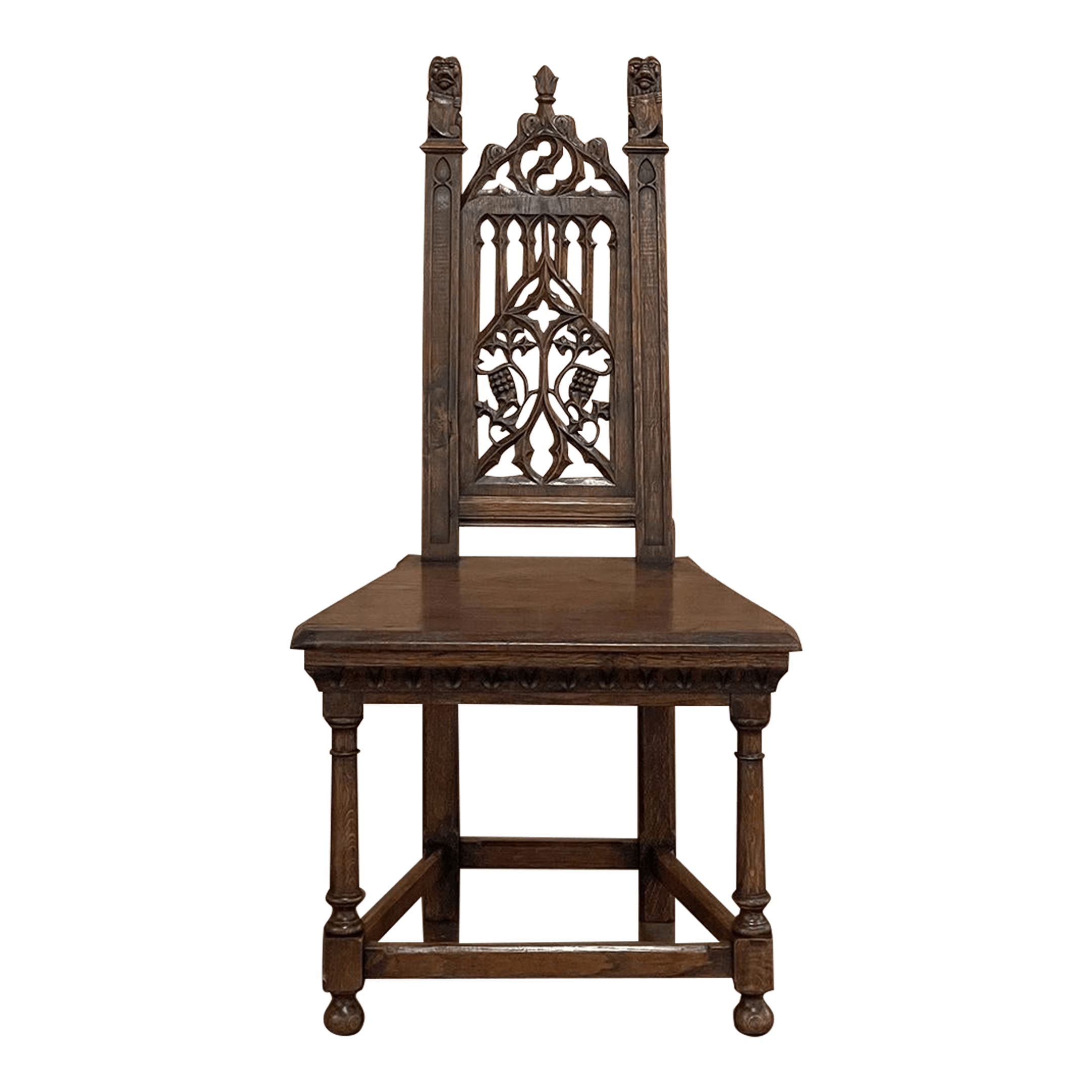19th Century French Gothic Revival Chair