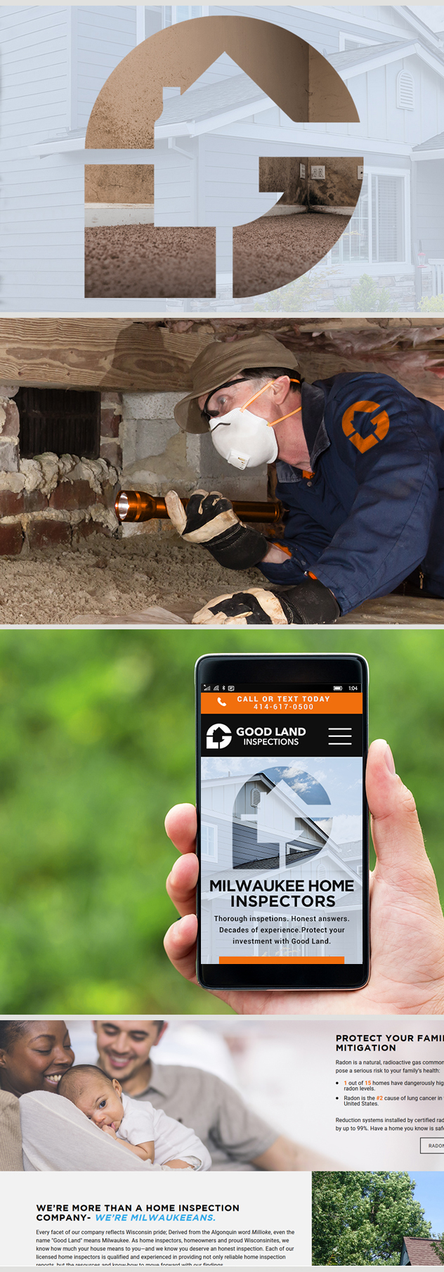 Good Land Inspections  Developer Milwaukee Home Inspectors site