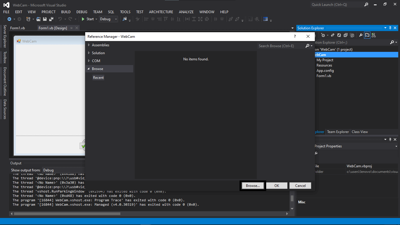 Webcam Capture in Source code and Tutorial
