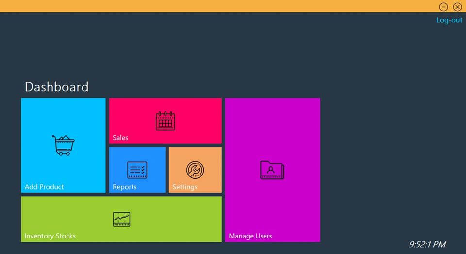 Java Swing Framework Point of Sale for Fast Food