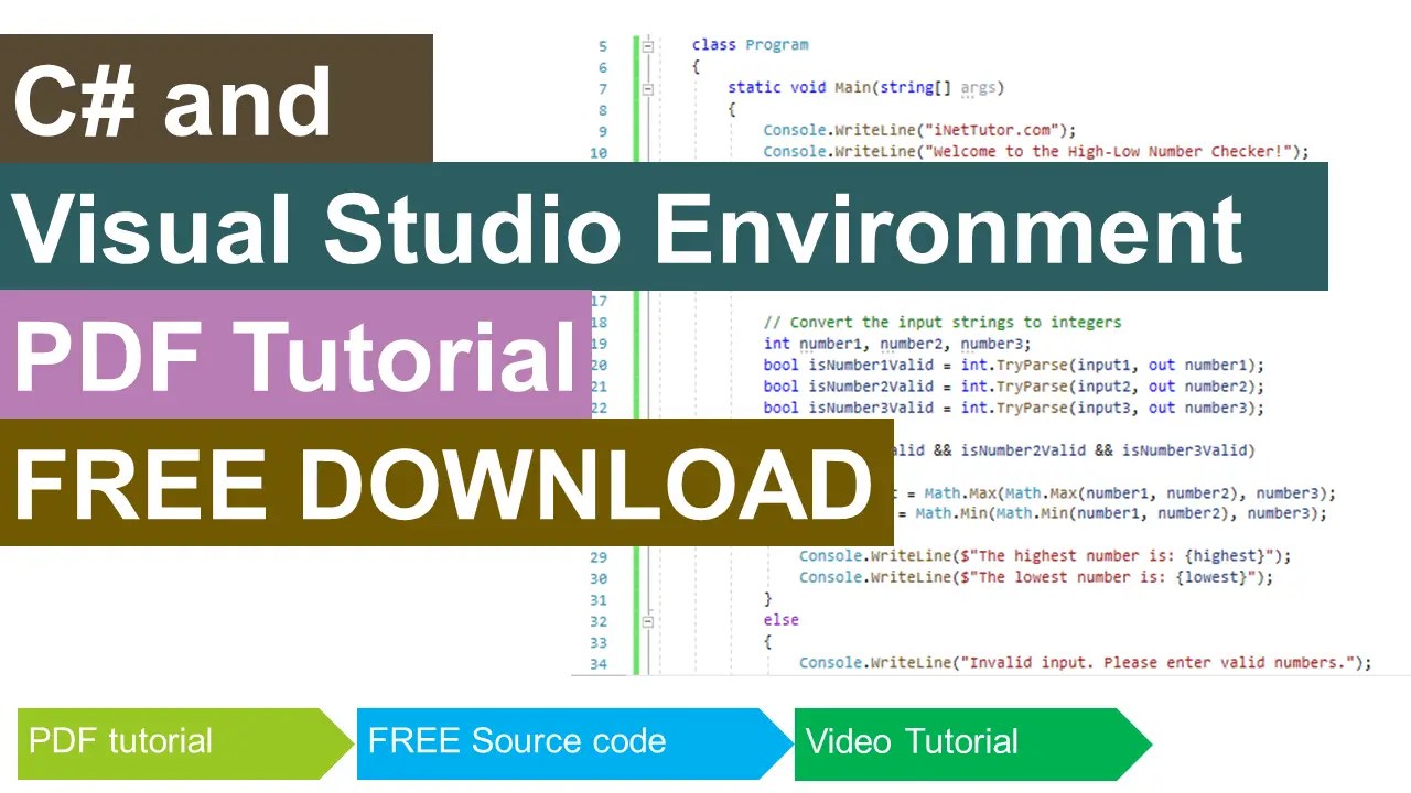 C and Visual Studio Environment