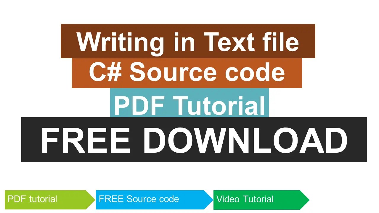 Writing Text File in C