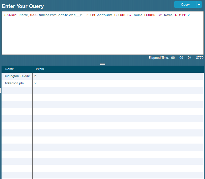 GROUP BY, ORDER BY and LIMIT in SOQL InfallibleTechie
