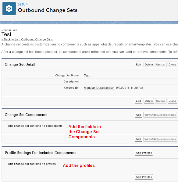 How to deploy Field Level Permissions with profiles using Change Set in