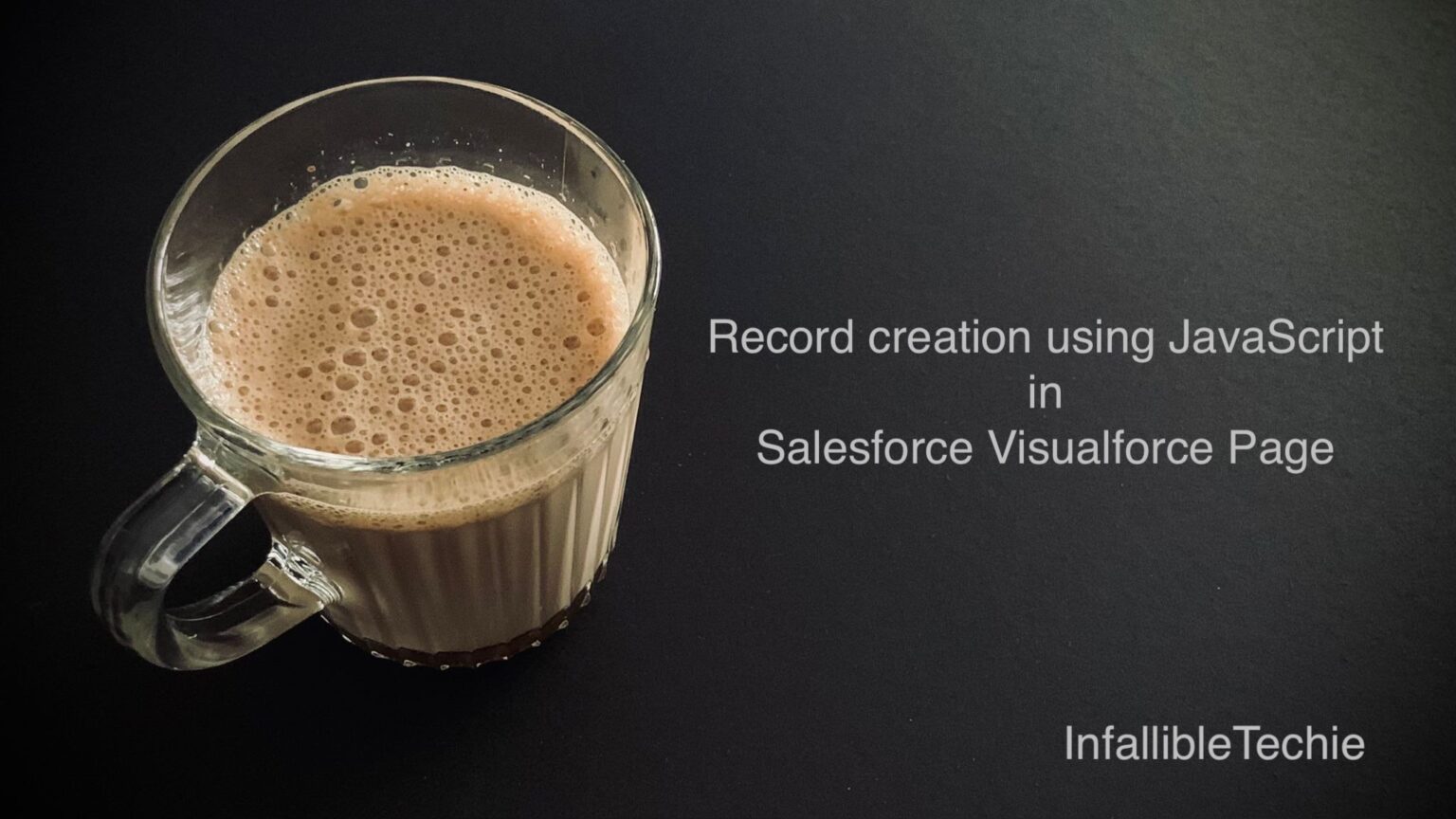 Record creation using JavaScript in Salesforce Visualforce Page