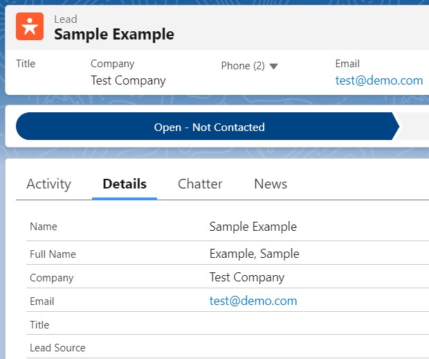 How to create Lead record using Salesforce REST API? InfallibleTechie