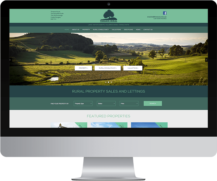 Dumfries & Galloway property website for Threave Rural Infinite Eye