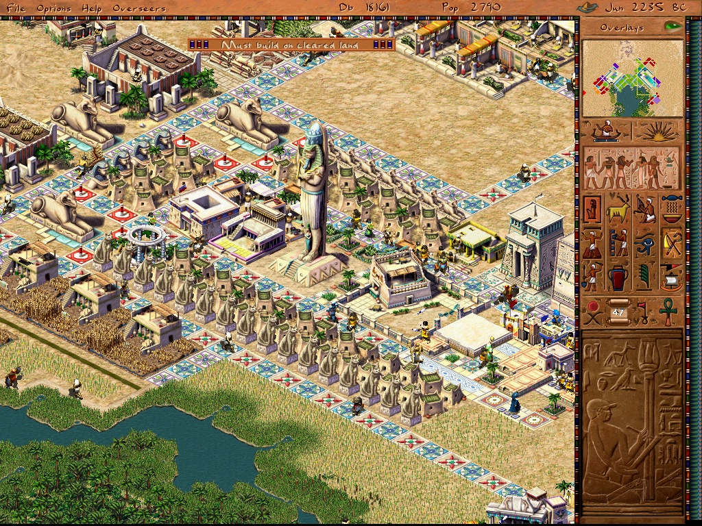 Pharaoh cleopatra game housing block awsafas