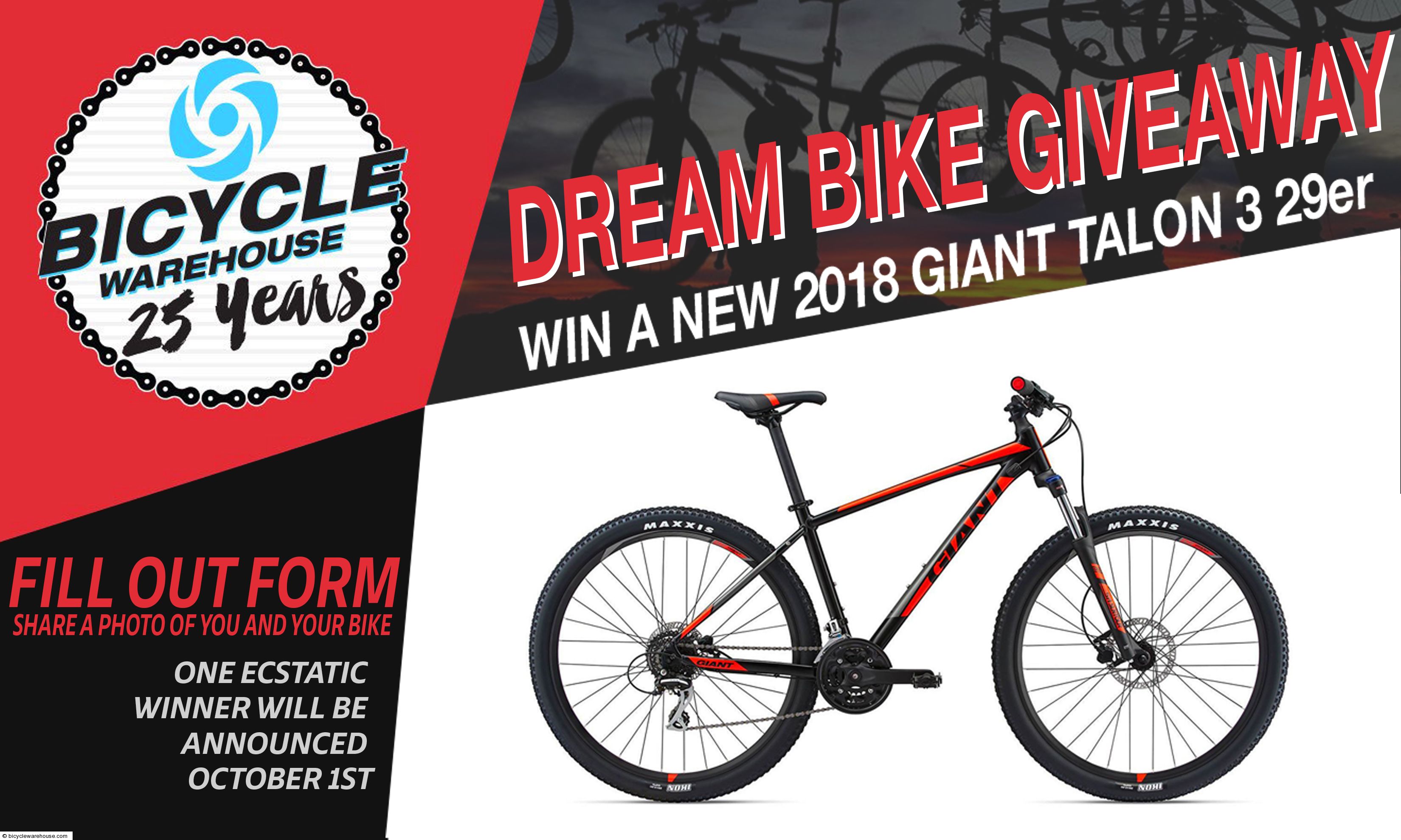 Bicycle Warehouse « Talon 3 Bike Giveaway « Infinite Sweeps