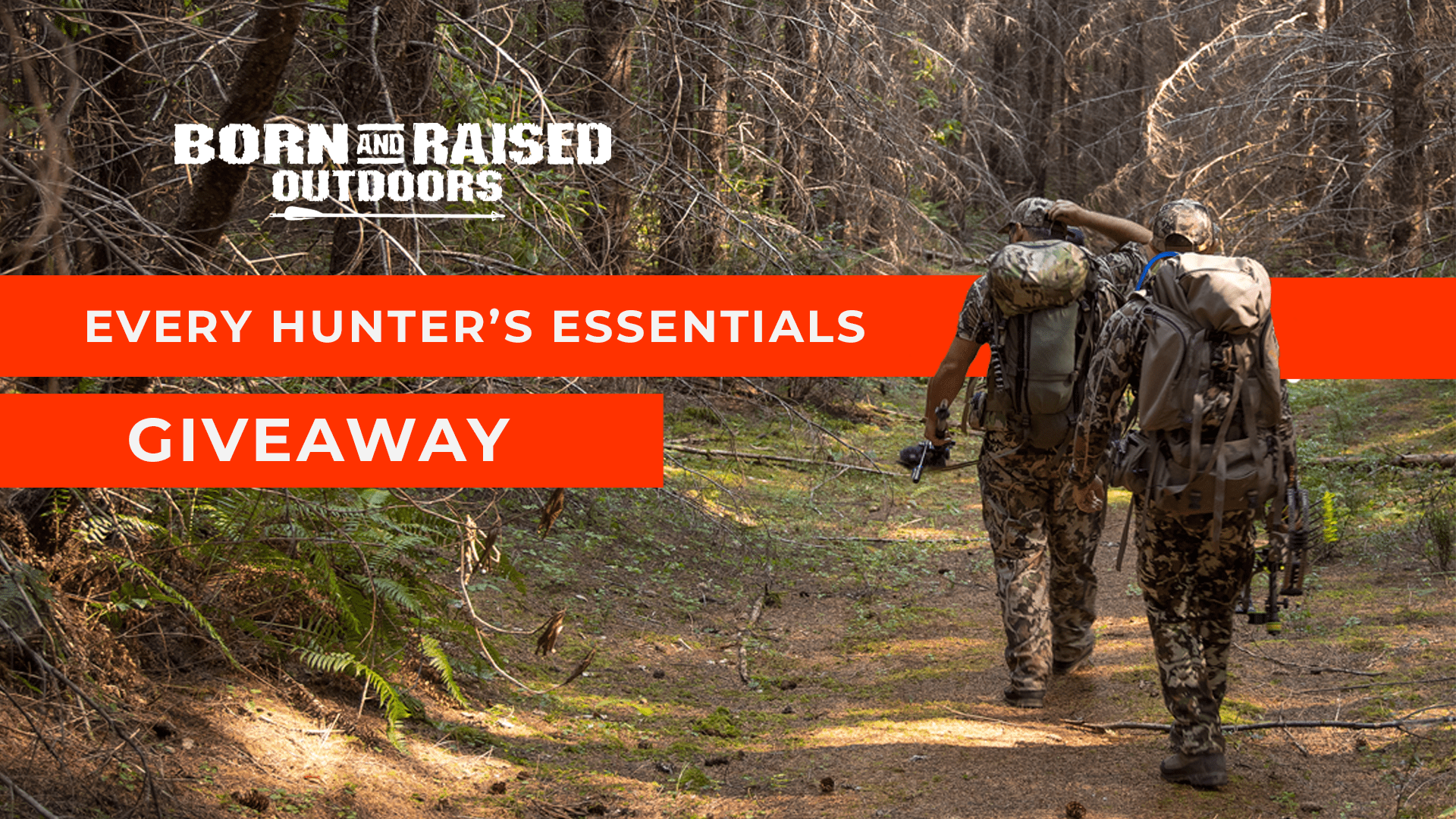 Born And Raised Outdoors « Hunters Essentials Giveaway « Infinite Sweeps