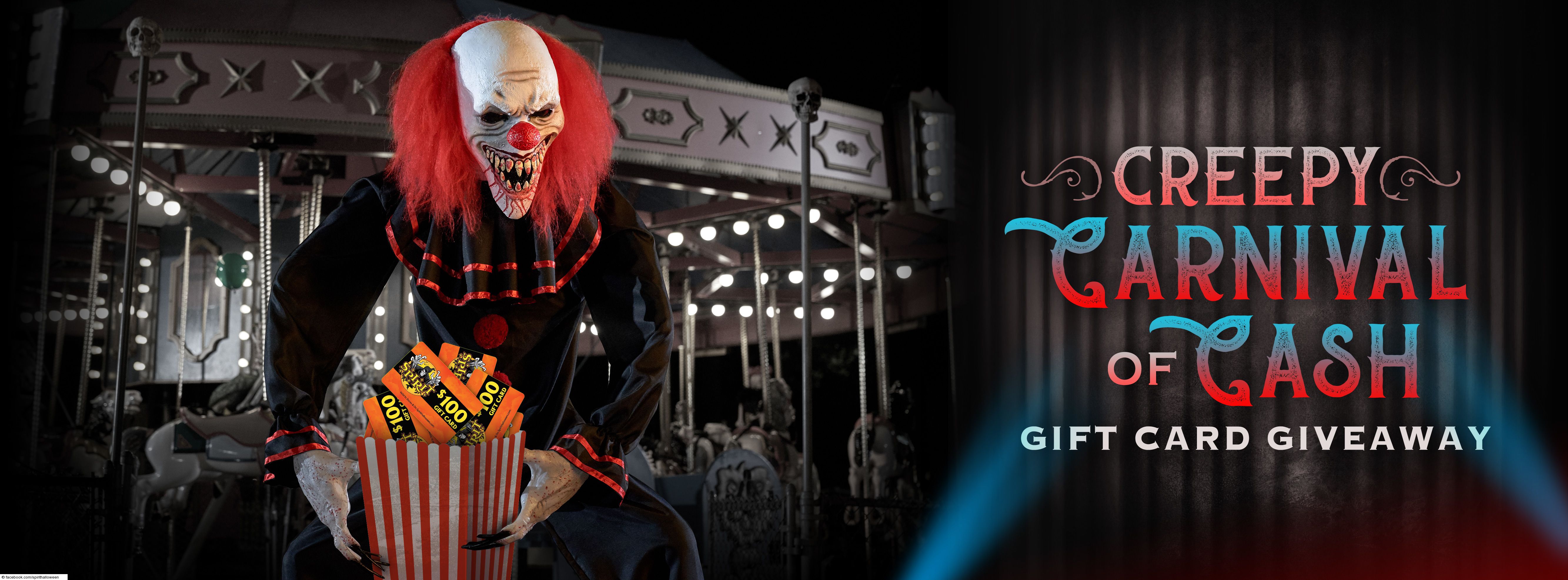 Spirit Halloween » Carnival of Cash Gift Card Giveaway