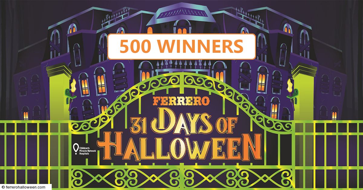 Ferrero « 31 Days of Halloween Countdown Calendar Sweepstakes