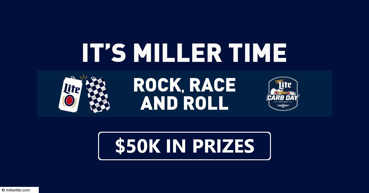 Miller Lite® » Carb Day® 2022 Sweepstakes
