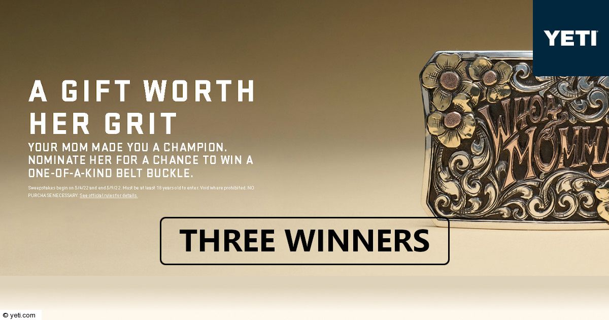 YETI® » Mother's Day Sweepstakes
