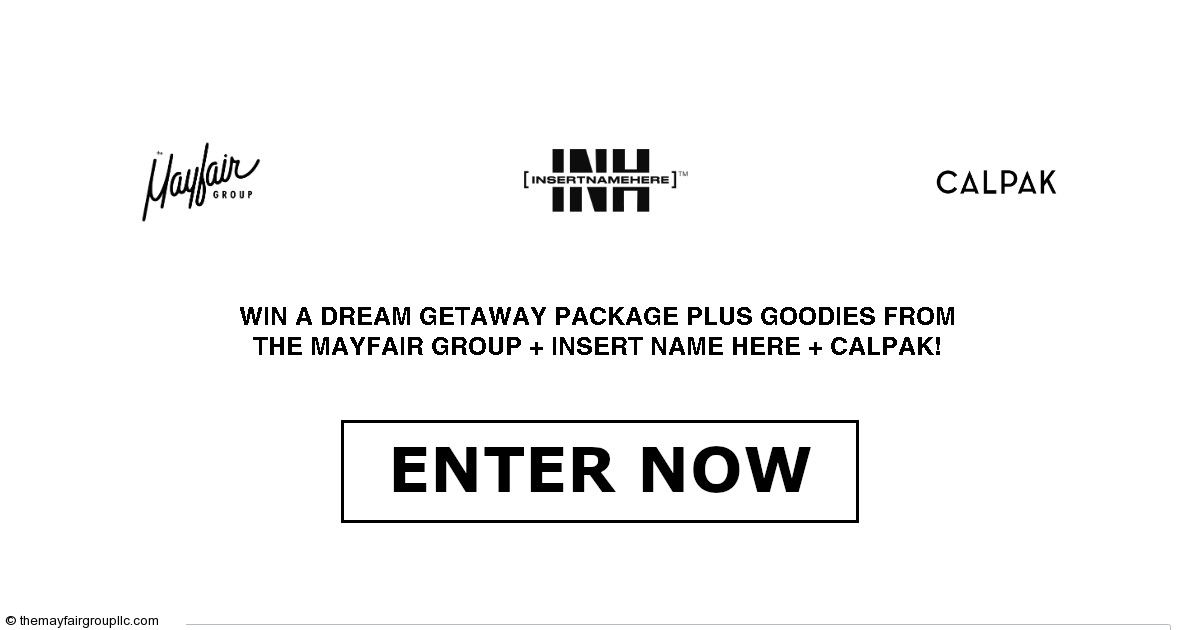 The Mayfair Group « Dream Getaway Giveaway « Infinite Sweeps