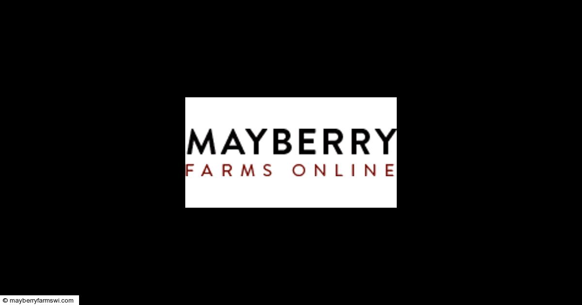 Mayberry Farms » Healthy New Year Giveaway