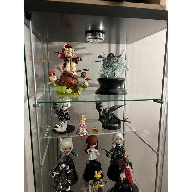 Half sized laser cut shelves for the IKEA Detolf 3 half shelf