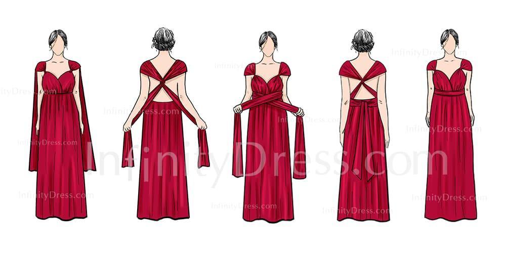 +100 Ways to Wear a Convertible Infinity Dress