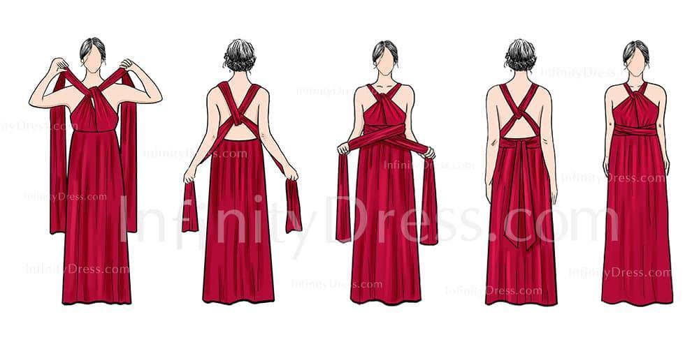 +100 Ways to Wear a Convertible Infinity Dress