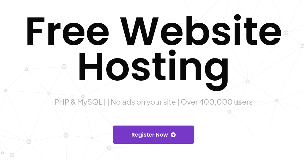 Free  Hosting with PHP and MySQL InfinityFree