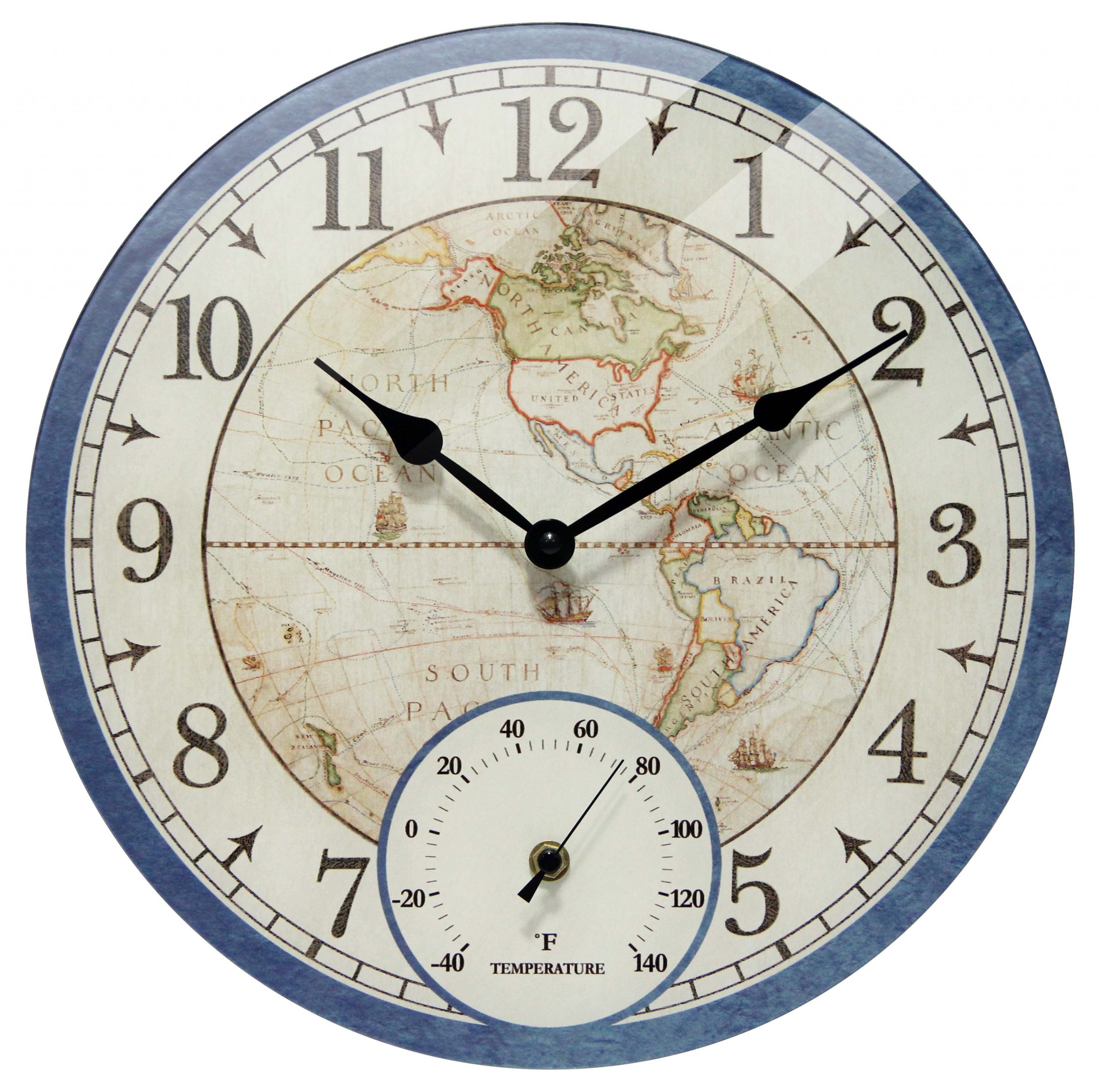 Orbis All Weather Clock - SKU #20178 - Infinity Instruments Ltd.