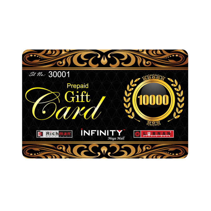 Gift Card10000 Infinity Mega Mall