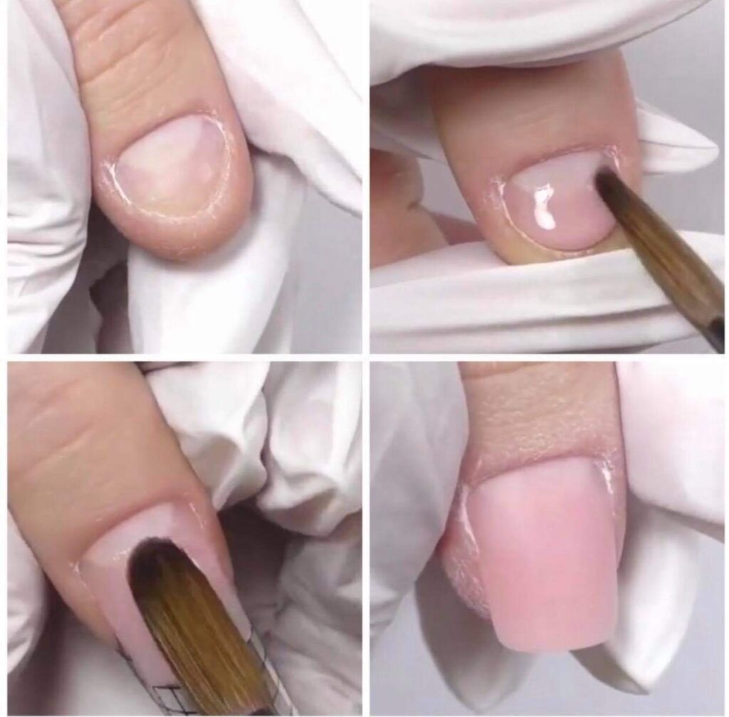 Ongles rongés acrygel infinitynails