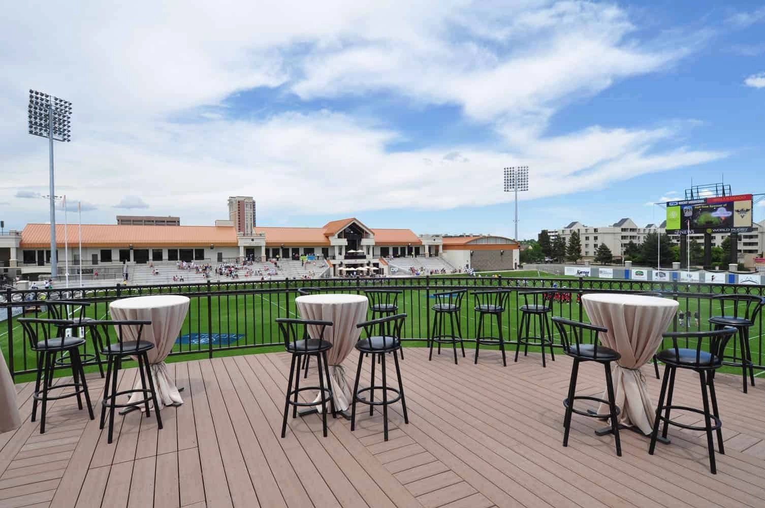 Outdoor Event Space Sports Plaza Infinity Park