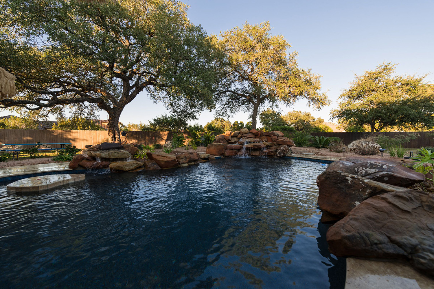 Backyard Retreat Fair Oaks Ranch Infinity Pools of Texas San Antonio