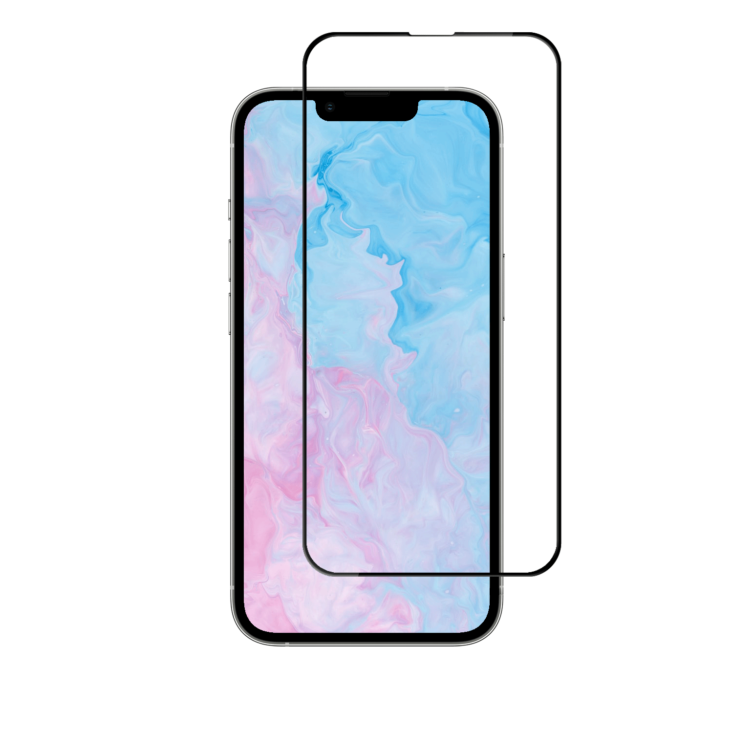 3D Premium Full Cover Tempered Glass for iPhone 13/13 Pro Infiteltech