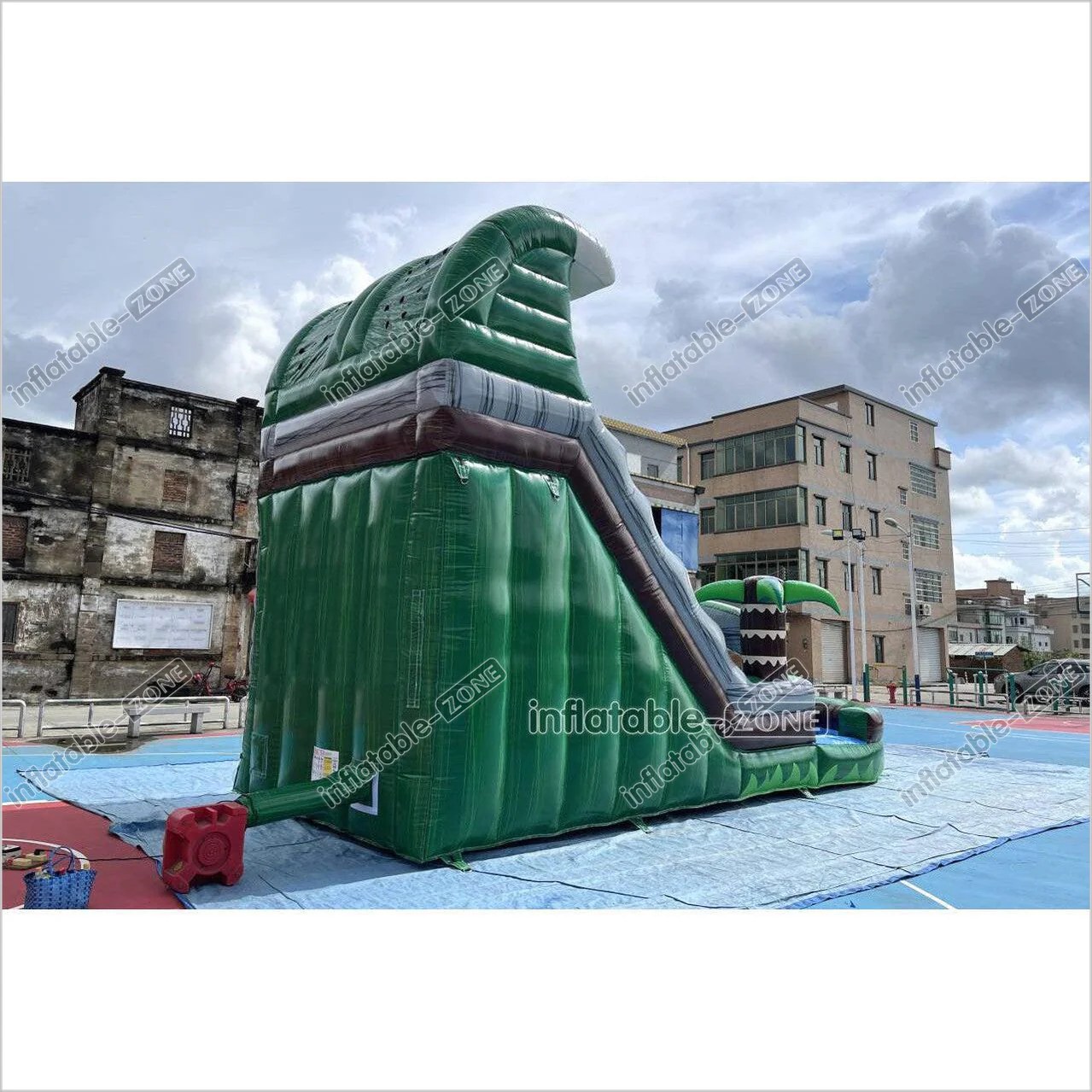 Outdoor Fun Water Slide Jumpers Near Me Emerald Crush Tsunami Inflatab