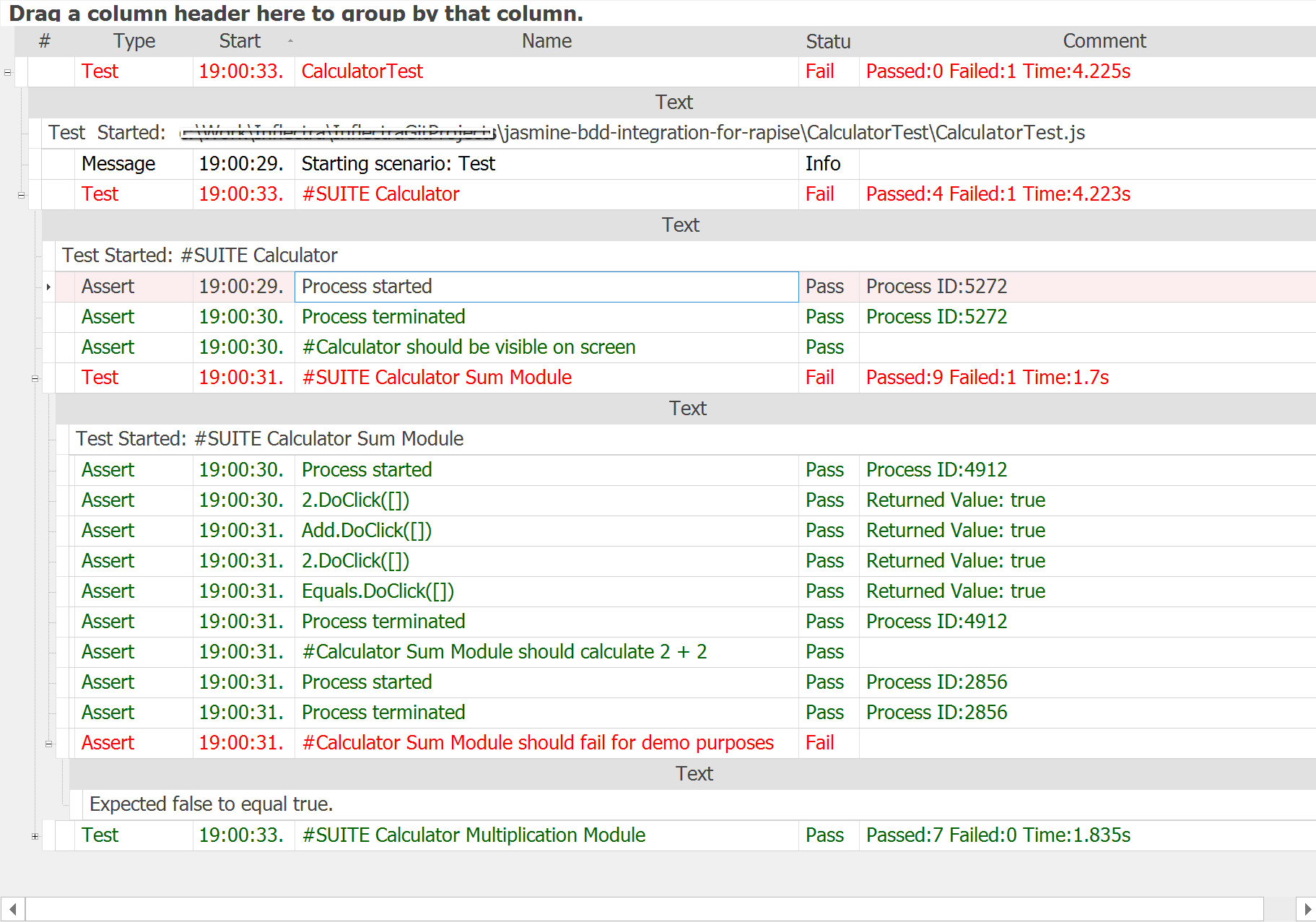 How to integrate Rapise with Jasmine BDD Framework KB264 Inflectra