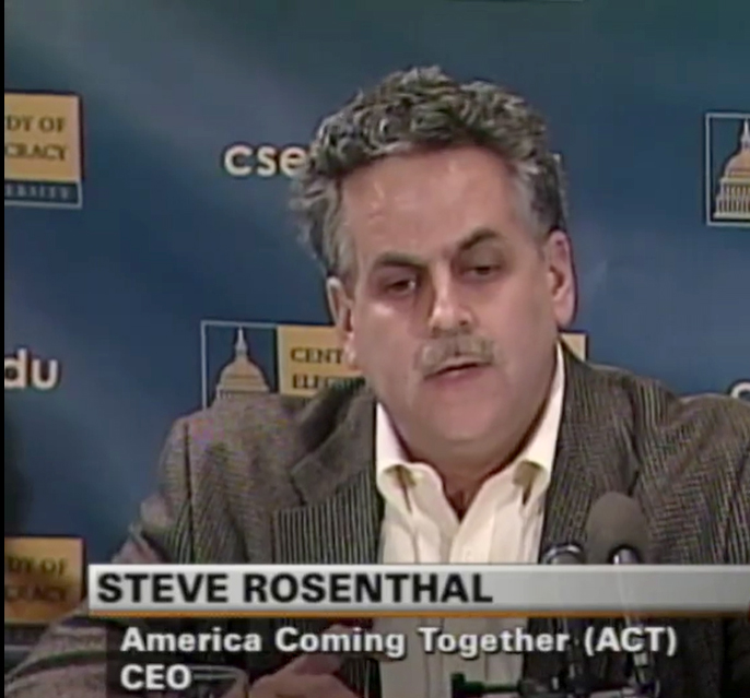 Steve Rosenthal InfluenceWatch InfluenceWatch