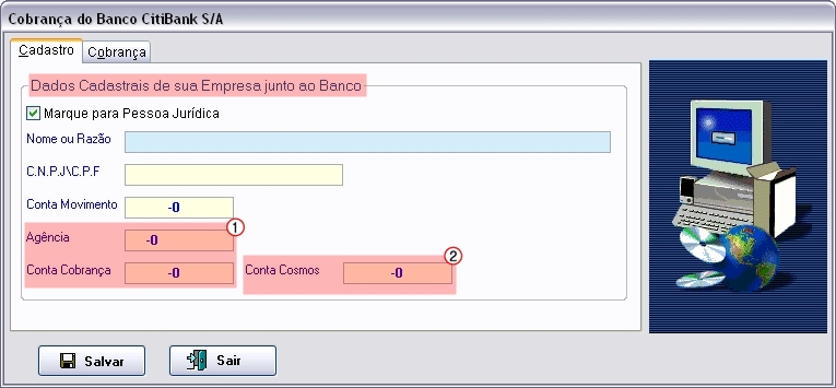 Parametrização CitiBank