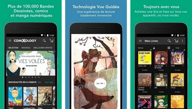 Les 10 meilleures applications pour lire des BD sur Android