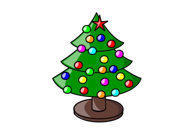 Bilde juletre bil 10240