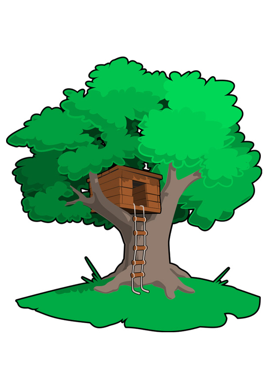 Bilde trehus Gratis Bildene bilde 28306