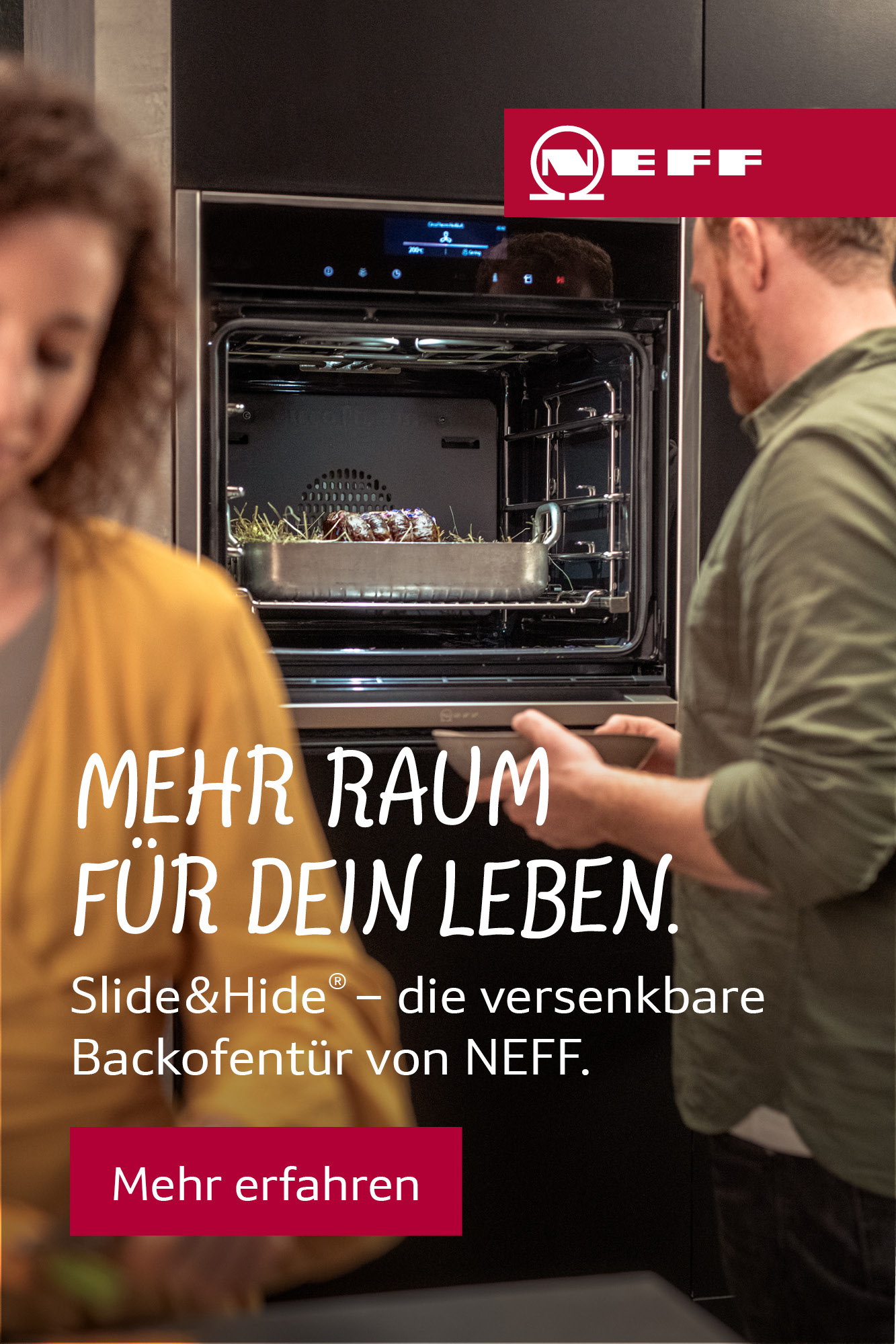 Neff Digitalkampagne für Slide&Hide