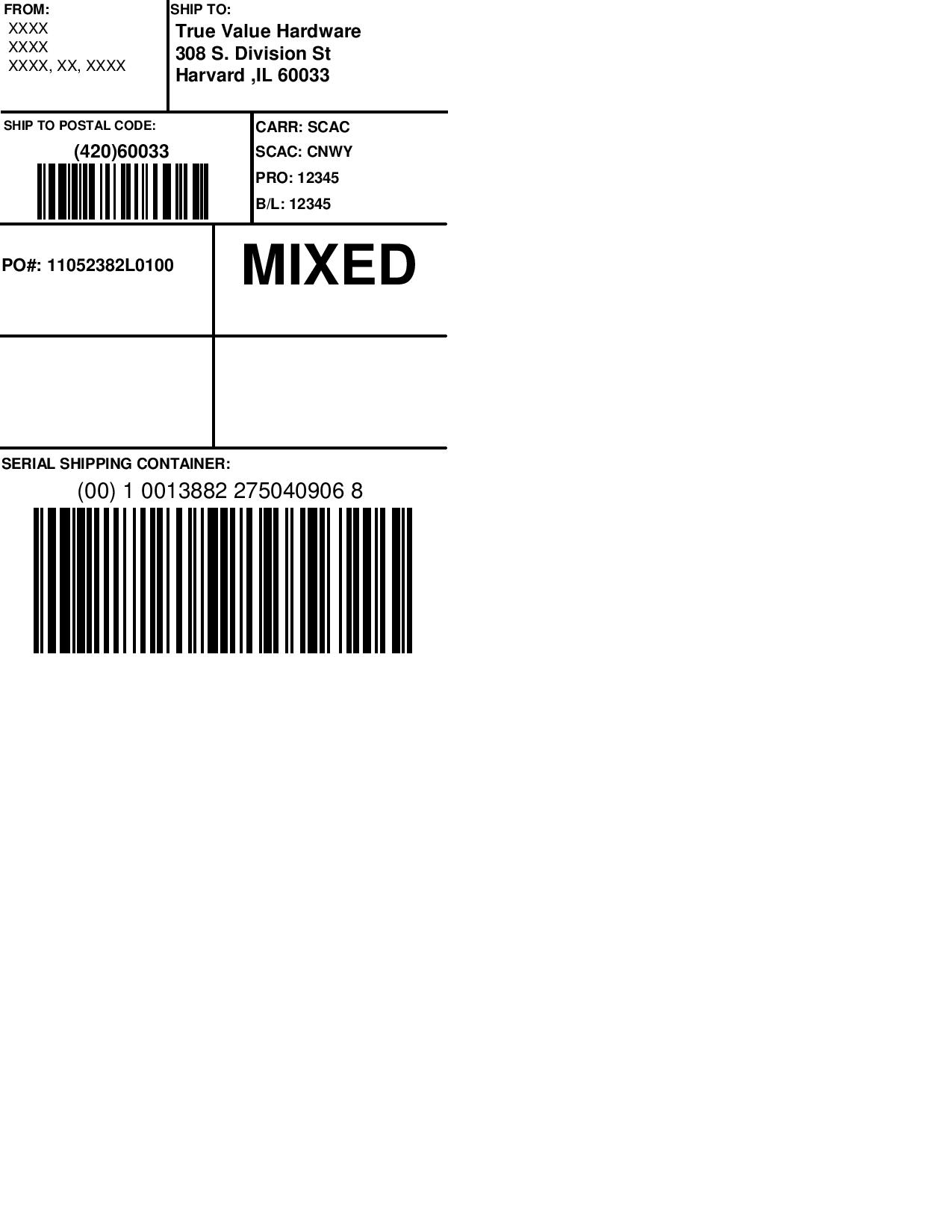 True Value EDI Compliance & Services Infocon Systems
