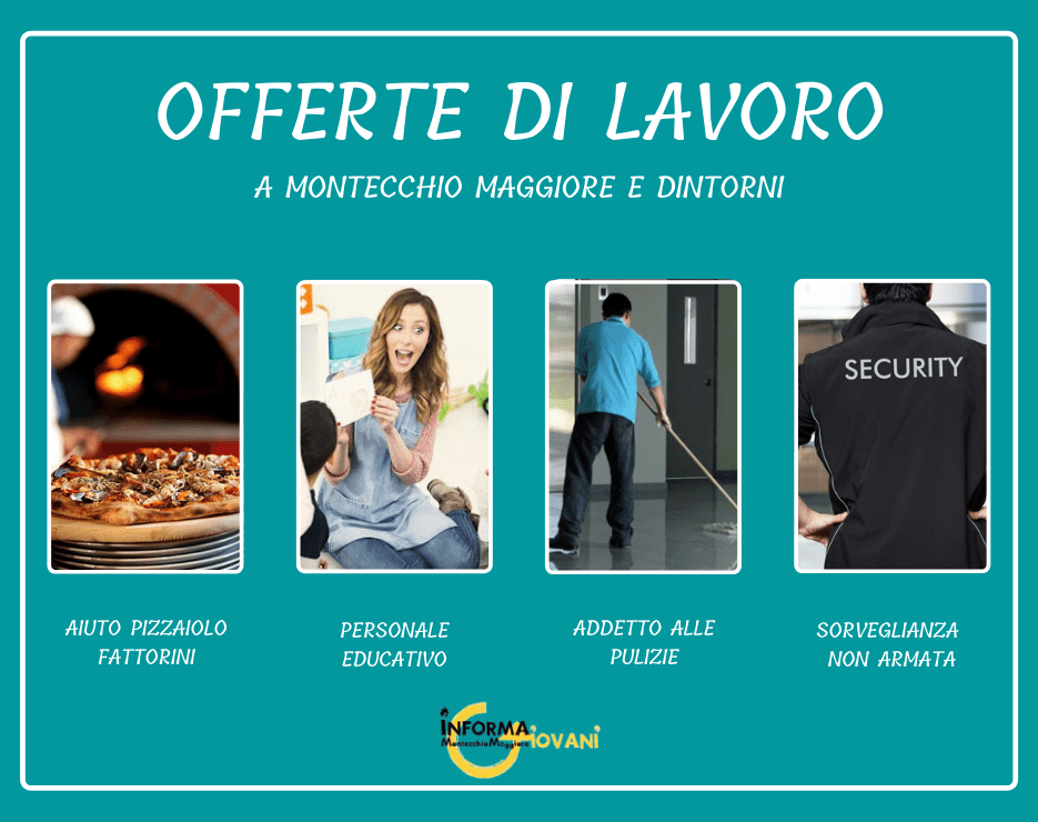 Offerte Di Lavoro A Montecchio Maggiore E Dintorni | Infogiomm